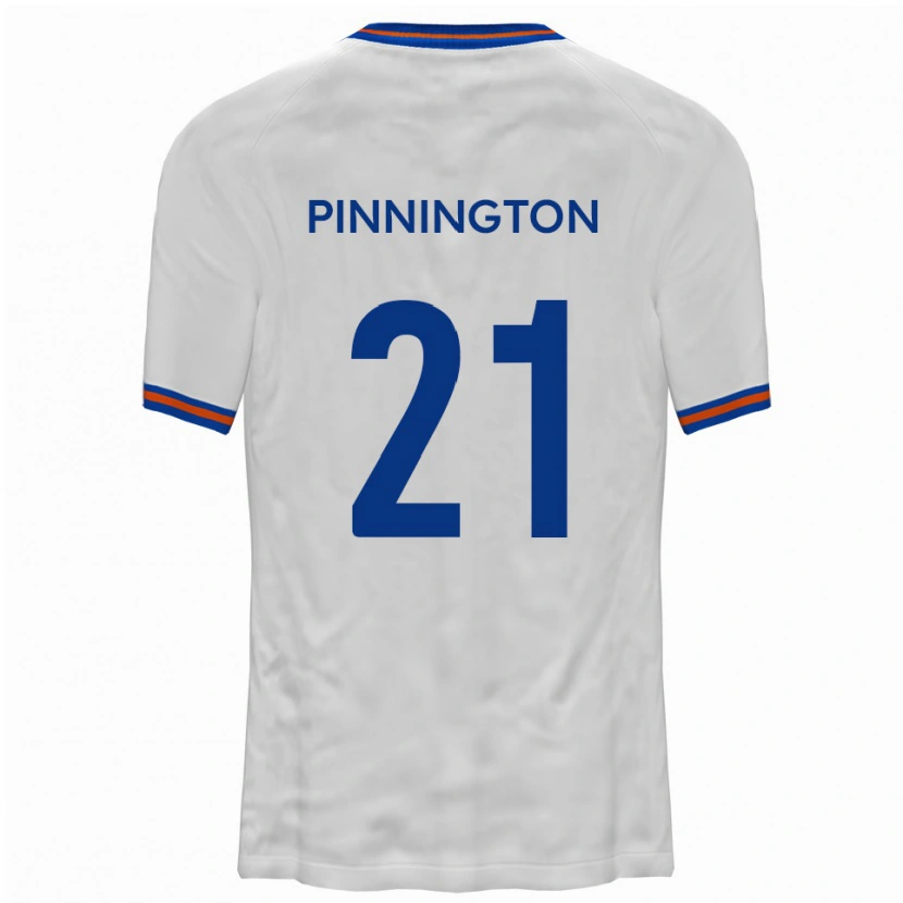 Danxen Heren Jacob Pinnington #21 Wit Blauw Uitshirt Uittenue 2025/26 T-Shirt België