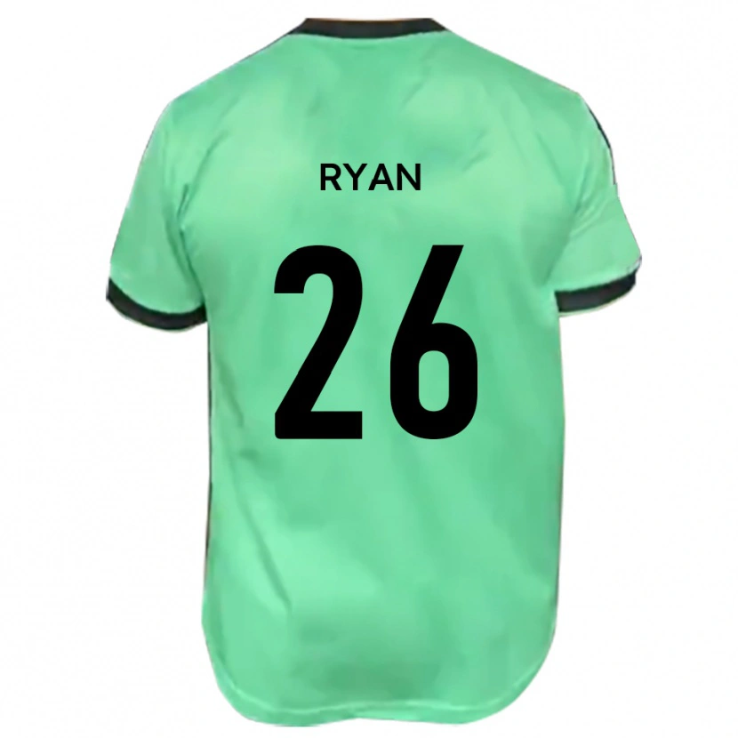 Danxen Heren Joe Ryan #26 Turkoois Zwart Uitshirt Uittenue 2025/26 T-Shirt België