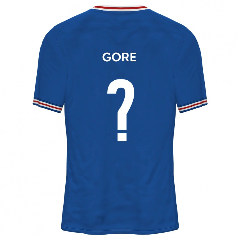 Danxen Heren Ruby Gore #0 Dodger Blue Uitshirt Uittenue 2025/26 T-Shirt België