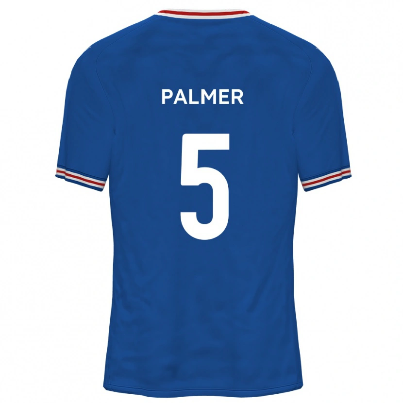 Danxen Heren Ashley Palmer #5 Dodger Blue Uitshirt Uittenue 2025/26 T-Shirt België