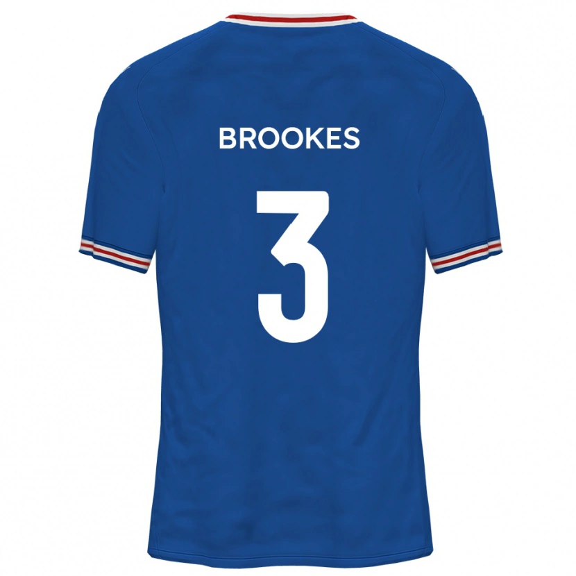 Danxen Heren Ben Brookes #3 Dodger Blue Uitshirt Uittenue 2025/26 T-Shirt België