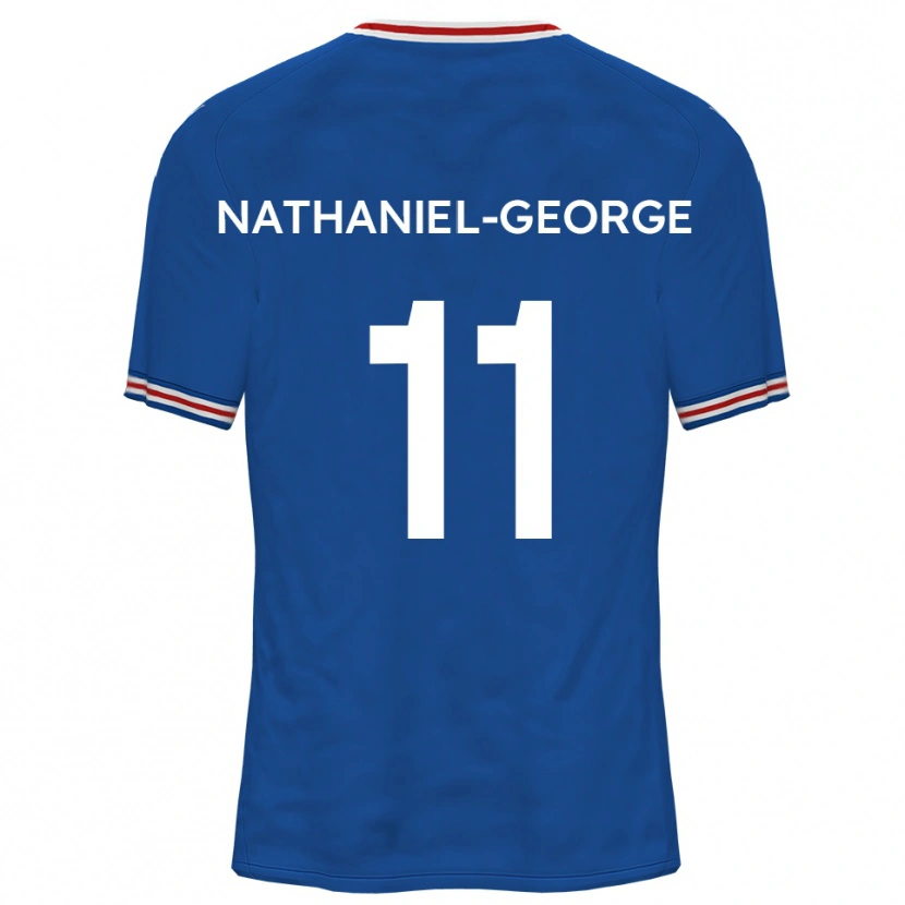 Danxen Heren Ashley Nathaniel-George #11 Dodger Blue Uitshirt Uittenue 2025/26 T-Shirt België