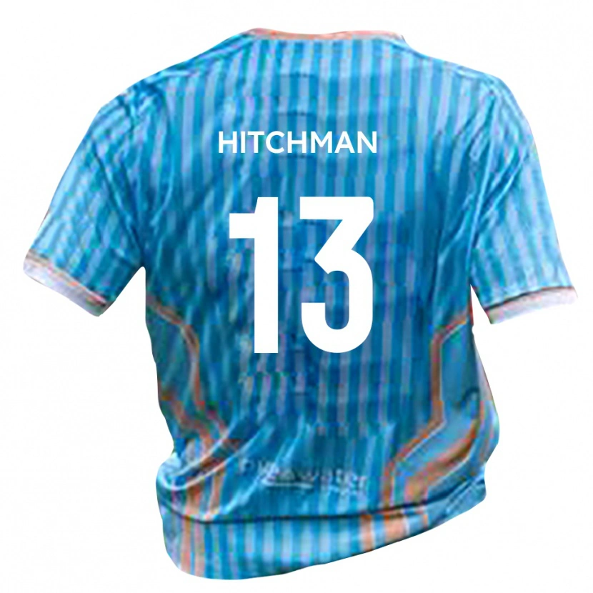 Danxen Heren Jack Hitchman #13 Zwart Goud Uitshirt Uittenue 2025/26 T-Shirt België