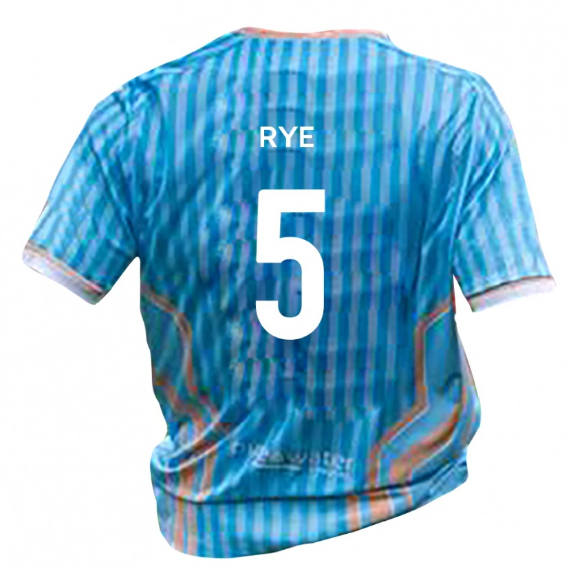 Danxen Heren Joe Rye #5 Zwart Goud Uitshirt Uittenue 2025/26 T-Shirt België
