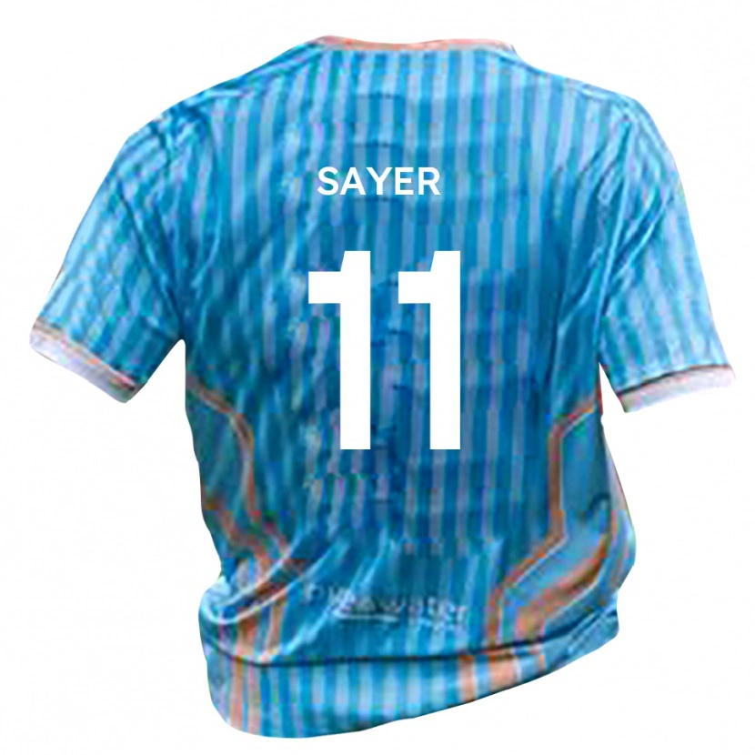 Danxen Heren Harvey Sayer #11 Zwart Goud Uitshirt Uittenue 2025/26 T-Shirt België
