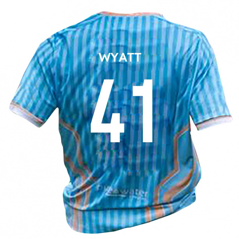 Danxen Heren Reuben Wyatt #41 Zwart Goud Uitshirt Uittenue 2025/26 T-Shirt België