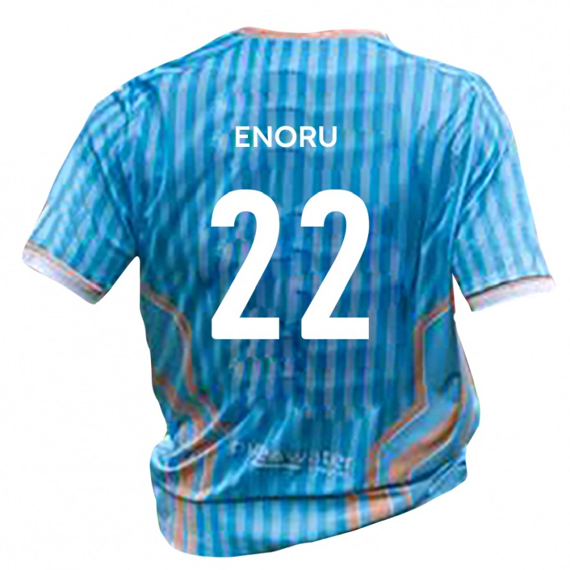 Danxen Heren Beck-Ray Enoru #22 Zwart Goud Uitshirt Uittenue 2025/26 T-Shirt België