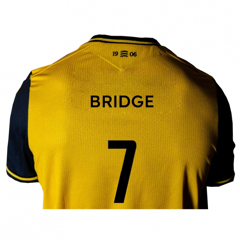 Danxen Heren Jack Bridge #7 Geel Zwart Uitshirt Uittenue 2025/26 T-Shirt België