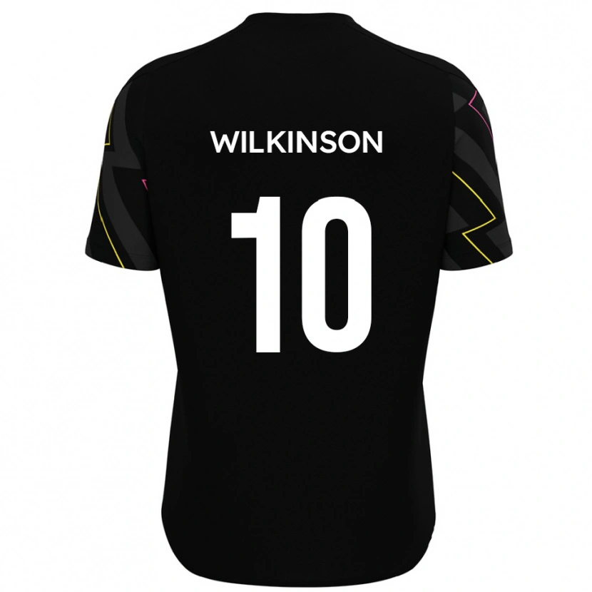 Danxen Heren Conor Wilkinson #10 Zwart Grijs Uitshirt Uittenue 2025/26 T-Shirt België