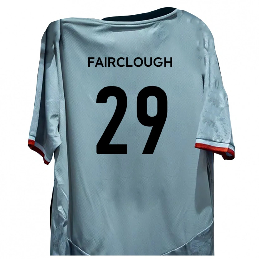 Danxen Heren Adam Fairclough #29 Wit Zwart Uitshirt Uittenue 2025/26 T-Shirt België