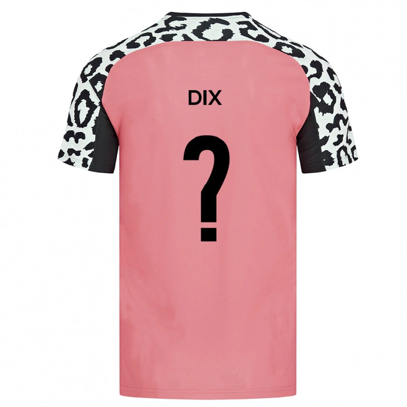Danxen Heren Hannah Dix #0 Roze Zwart Uitshirt Uittenue 2025/26 T-Shirt België
