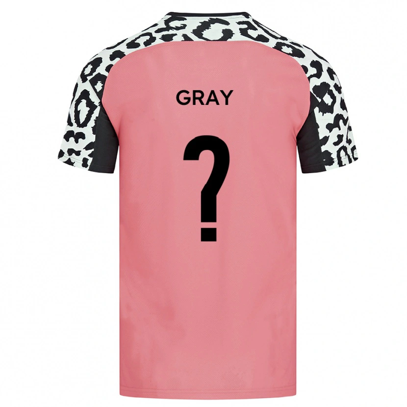 Danxen Heren Jen Gray #0 Roze Zwart Uitshirt Uittenue 2025/26 T-Shirt België