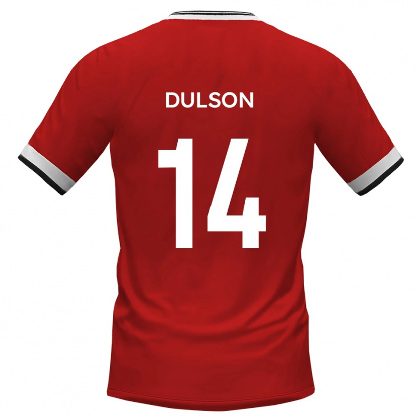Danxen Heren Liam Dulson #14 Wit Zwart Uitshirt Uittenue 2025/26 T-Shirt België