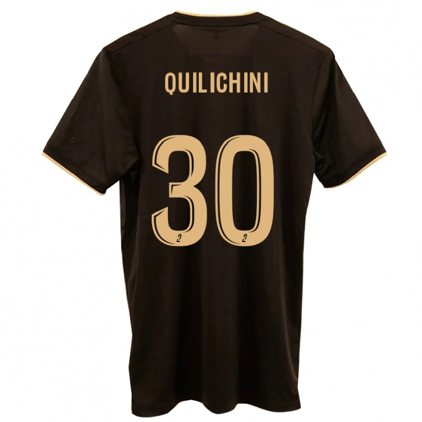 Danxen Heren Ghjuvanni Quilichini #30 Blauw Rood Uitshirt Uittenue 2025/26 T-Shirt België
