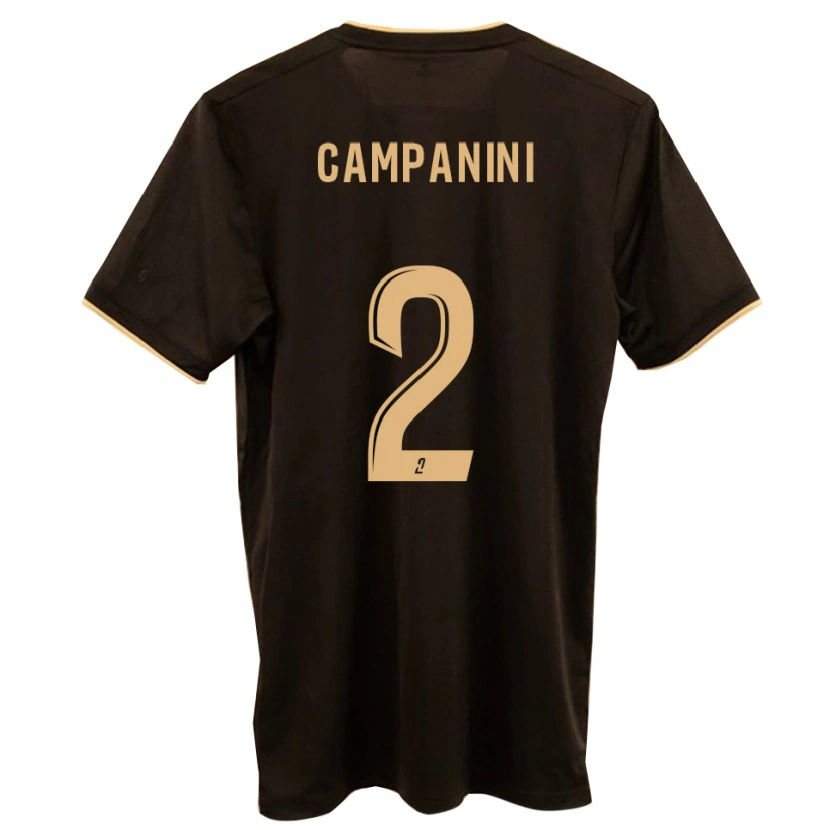 Danxen Heren Thibault Campanini #2 Blauw Rood Uitshirt Uittenue 2025/26 T-Shirt België