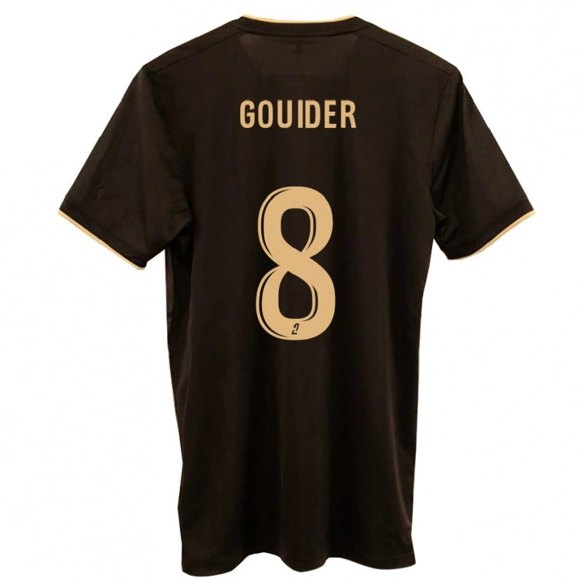 Danxen Heren Yanis Gouider #8 Blauw Rood Uitshirt Uittenue 2025/26 T-Shirt België