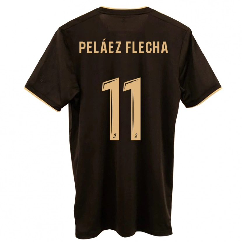 Danxen Heren Fernando Peláez Flecha #11 Blauw Rood Uitshirt Uittenue 2025/26 T-Shirt België