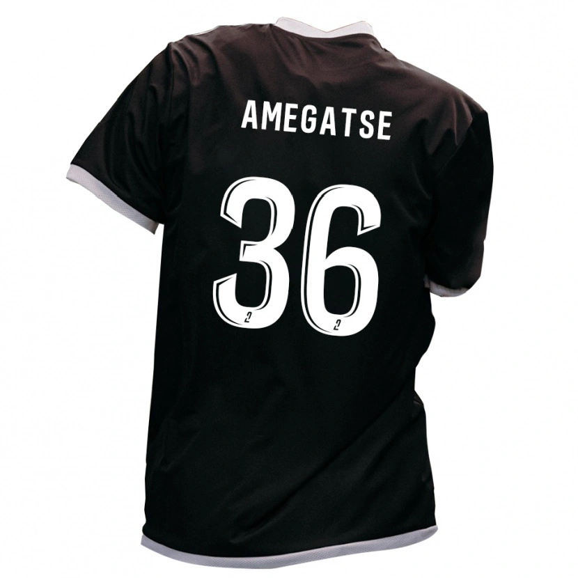 Danxen Heren Foly Amegatse #36 Zwart Goud Uitshirt Uittenue 2025/26 T-Shirt België