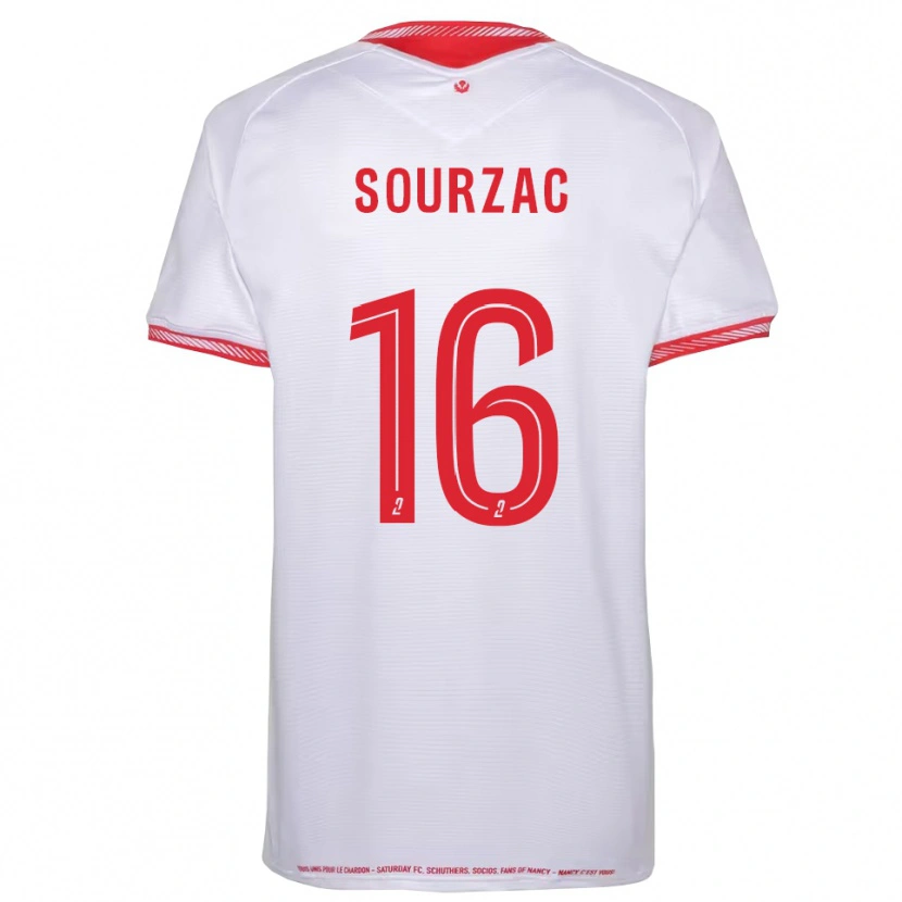 Danxen Heren Martin Sourzac #16 Zwart Rood Uitshirt Uittenue 2025/26 T-Shirt België