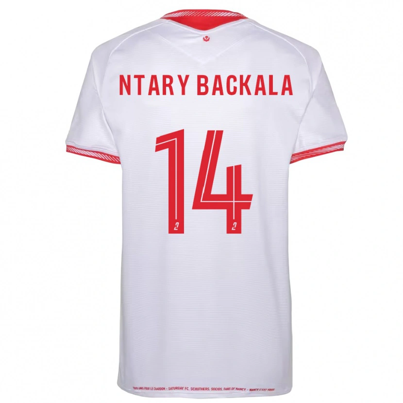 Danxen Heren Jordy Ntary Backala #14 Zwart Rood Uitshirt Uittenue 2025/26 T-Shirt België