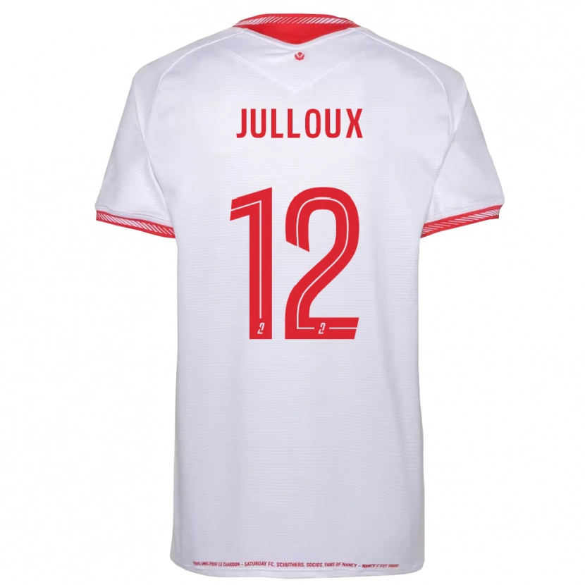 Danxen Heren Adrien Julloux #12 Zwart Rood Uitshirt Uittenue 2025/26 T-Shirt België
