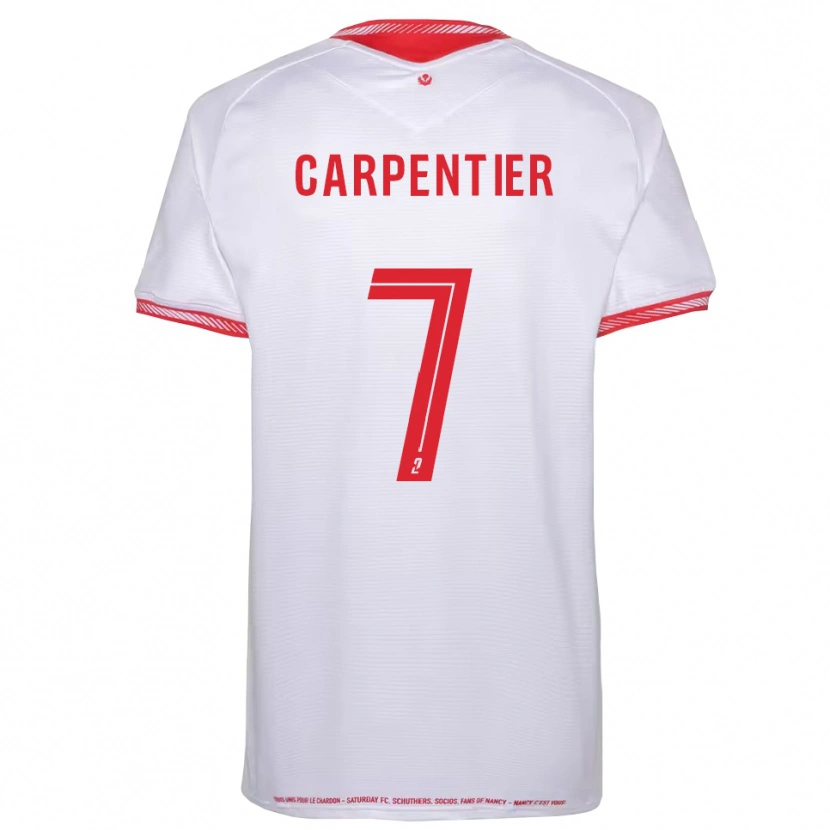 Danxen Heren Quentin Carpentier #7 Zwart Rood Uitshirt Uittenue 2025/26 T-Shirt België