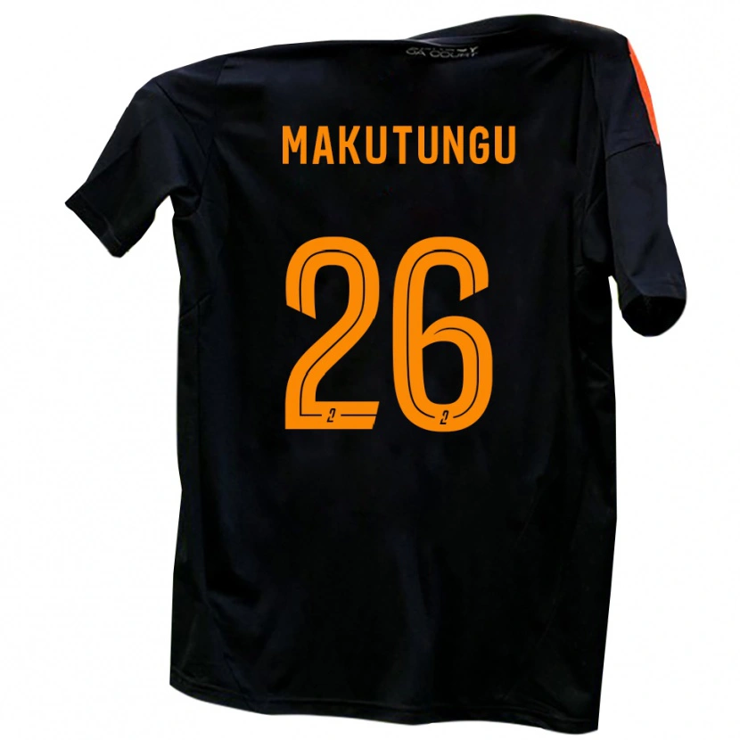 Danxen Heren Cédric Makutungu #26 Wit Rood Uitshirt Uittenue 2025/26 T-Shirt België