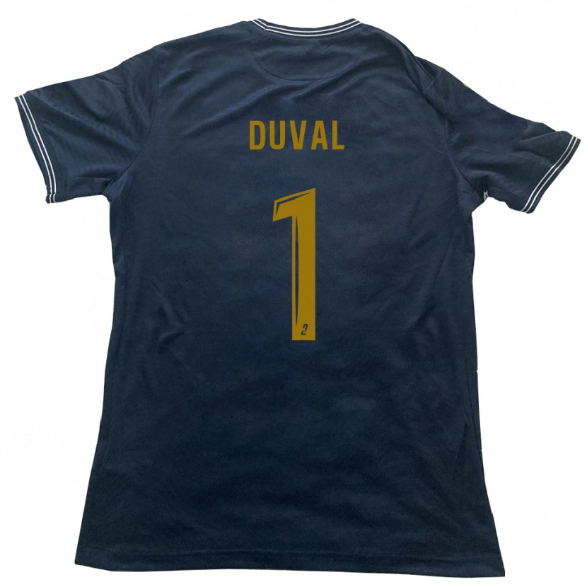 Danxen Heren Matis Duval #1 Marine Goud Uitshirt Uittenue 2025/26 T-Shirt België