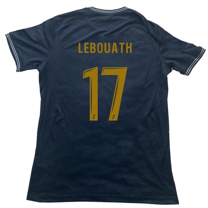 Danxen Heren Salif Lebouath #17 Marine Goud Uitshirt Uittenue 2025/26 T-Shirt België