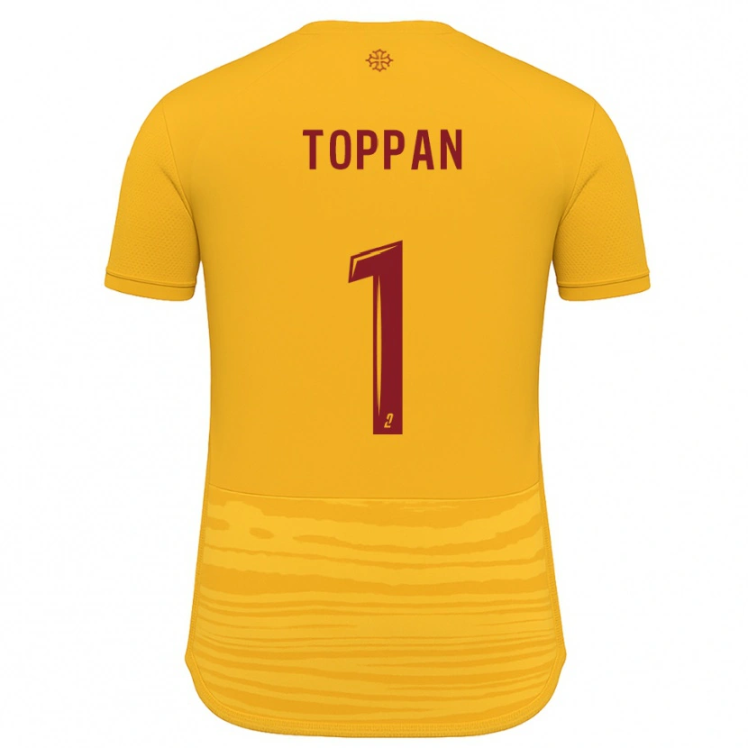 Danxen Heren Mae Toppan #1 Oranje Bourgondisch Uitshirt Uittenue 2025/26 T-Shirt België