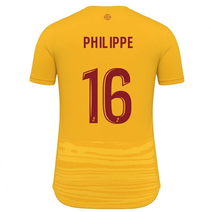 Danxen Heren Flavie Philippe #16 Oranje Bourgondisch Uitshirt Uittenue 2025/26 T-Shirt België