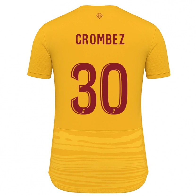 Danxen Heren Enzo Crombez #30 Oranje Bourgondisch Uitshirt Uittenue 2025/26 T-Shirt België