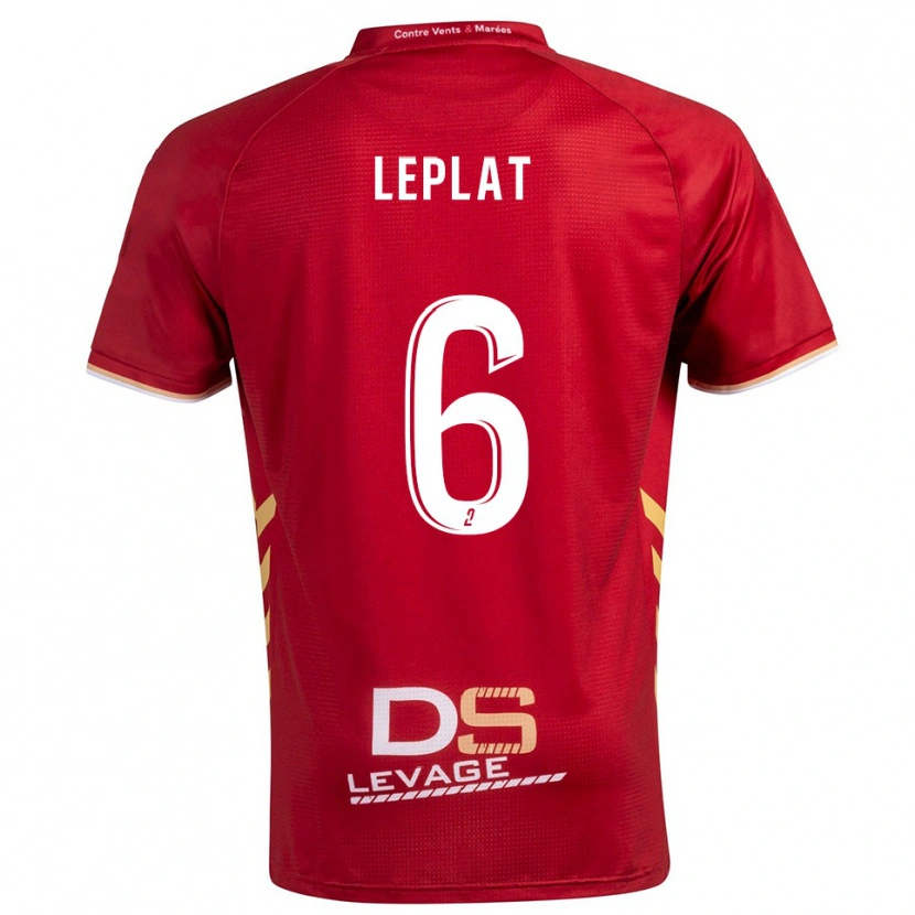 Danxen Heren Maethys Leplat #6 Bourgondisch Goud Uitshirt Uittenue 2025/26 T-Shirt België