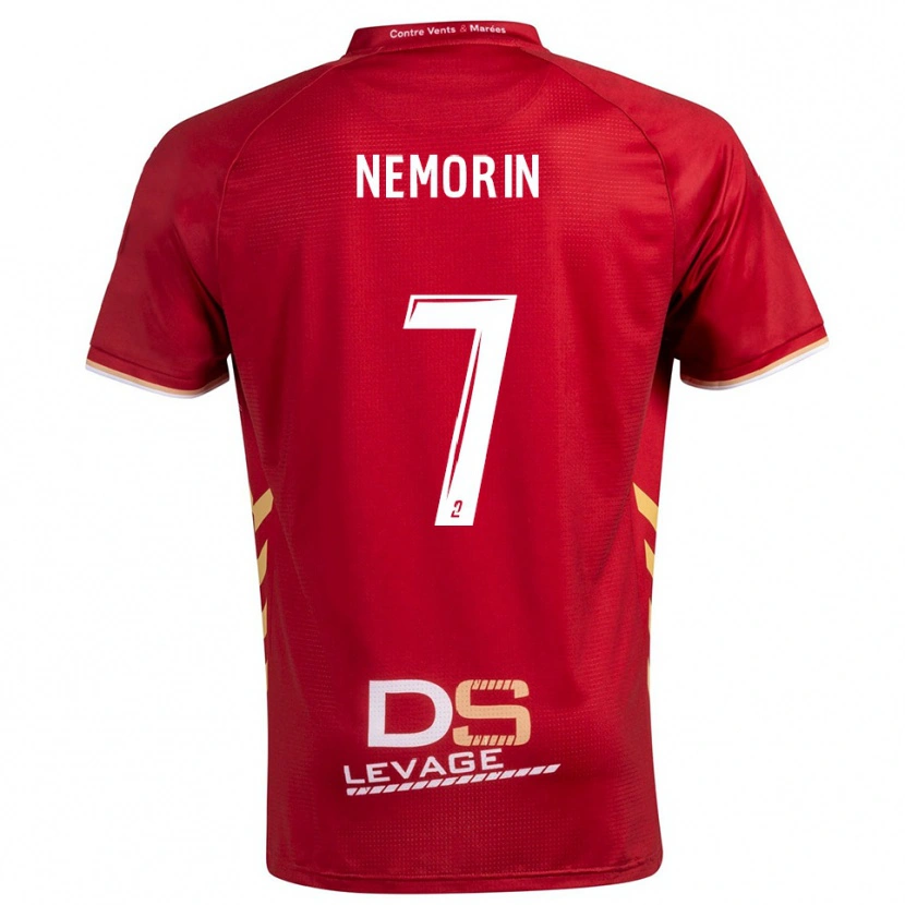 Danxen Heren Noah Nemorin #7 Bourgondisch Goud Uitshirt Uittenue 2025/26 T-Shirt België