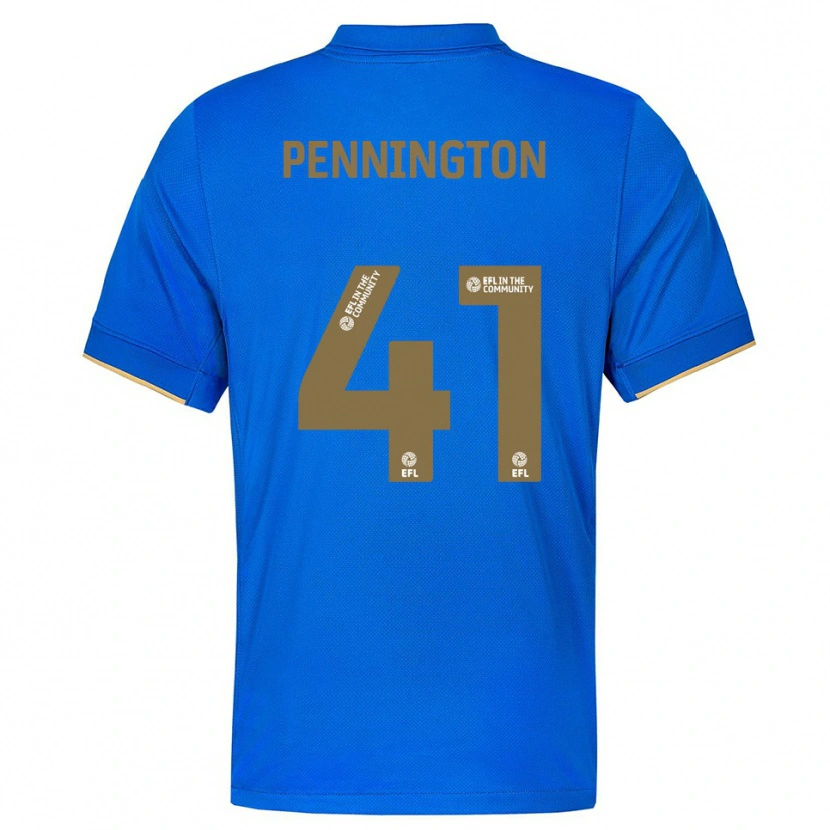 Danxen Dames Cody Pennington #41 Blauw Goud Thuisshirt Thuistenue 2025/26 T-Shirt België
