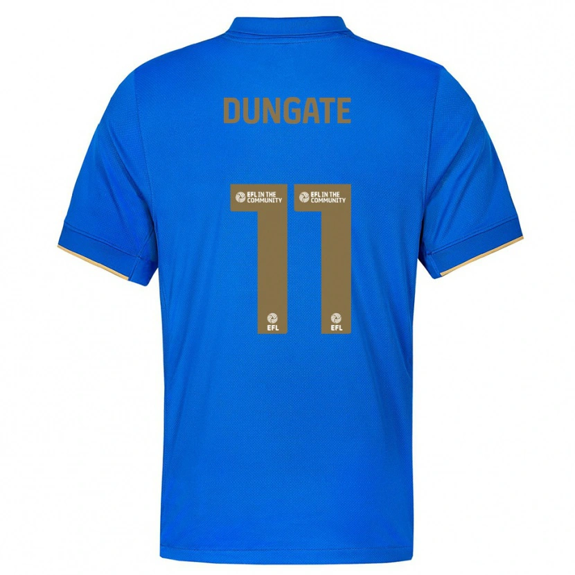 Danxen Dames Katie Dungate #11 Blauw Goud Thuisshirt Thuistenue 2025/26 T-Shirt België