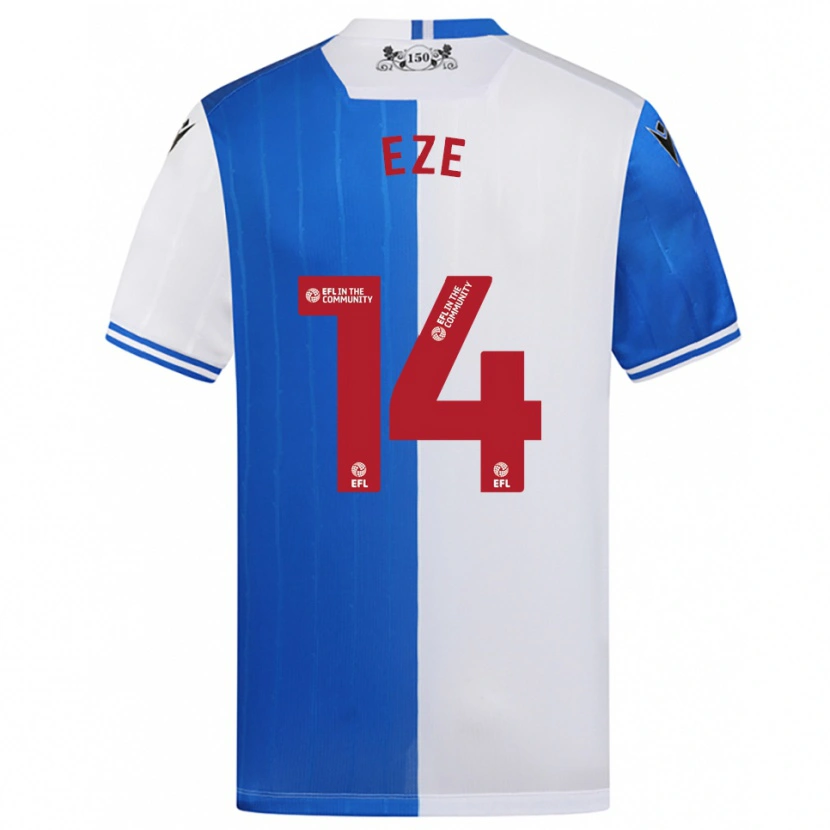 Danxen Dames Silver Eze #14 Blauw Wit Thuisshirt Thuistenue 2025/26 T-Shirt België