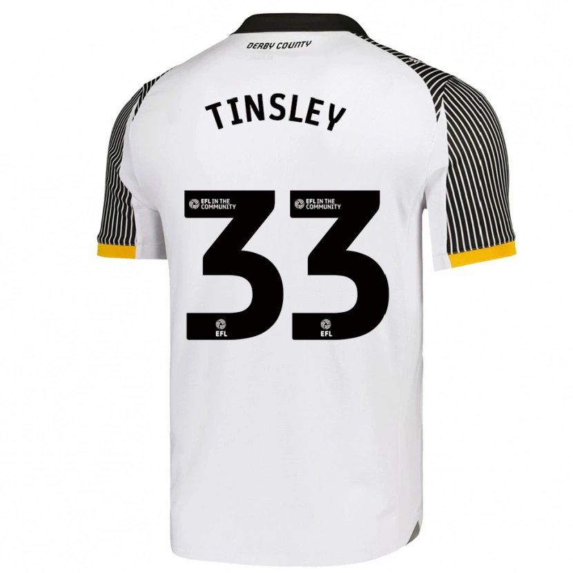 Danxen Dames Megan Tinsley #33 Wit Zwart Thuisshirt Thuistenue 2025/26 T-Shirt België