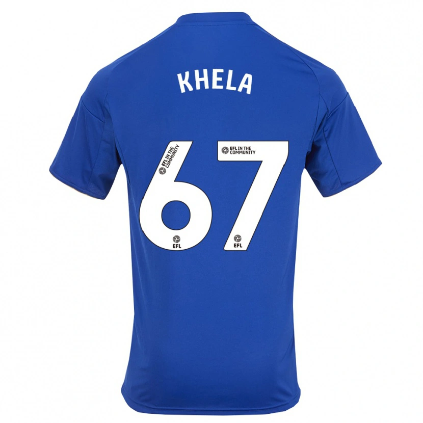 Danxen Dames Reiss Khela #67 Blauw Goud Thuisshirt Thuistenue 2025/26 T-Shirt België