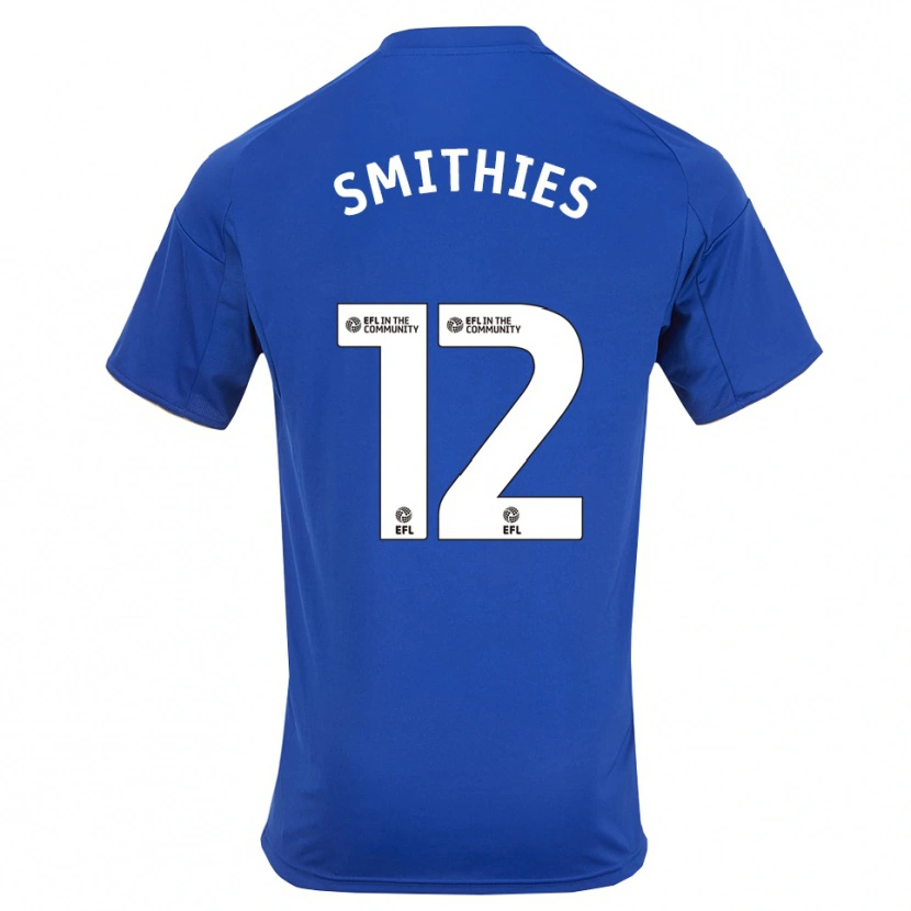 Danxen Dames Alex Smithies #12 Blauw Goud Thuisshirt Thuistenue 2025/26 T-Shirt België