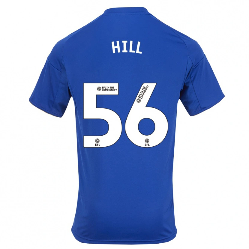 Danxen Dames Deniche Hill #56 Blauw Goud Thuisshirt Thuistenue 2025/26 T-Shirt België