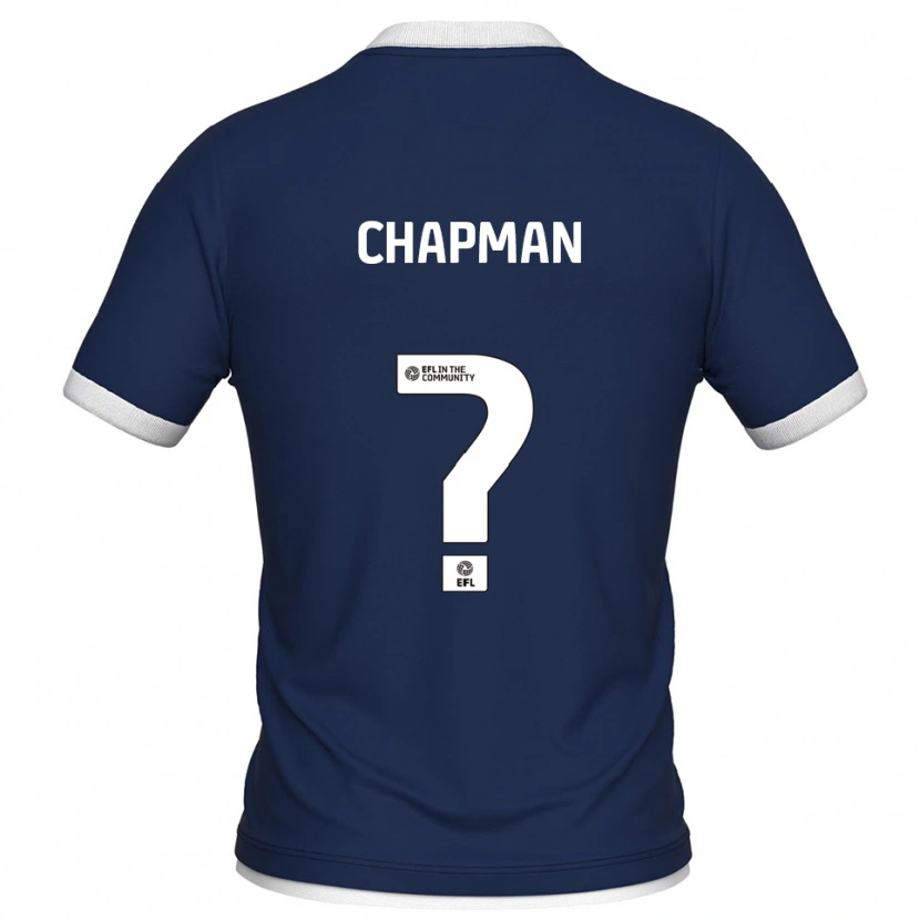 Danxen Dames Sophie Chapman #0 Marine Wit Thuisshirt Thuistenue 2025/26 T-Shirt België