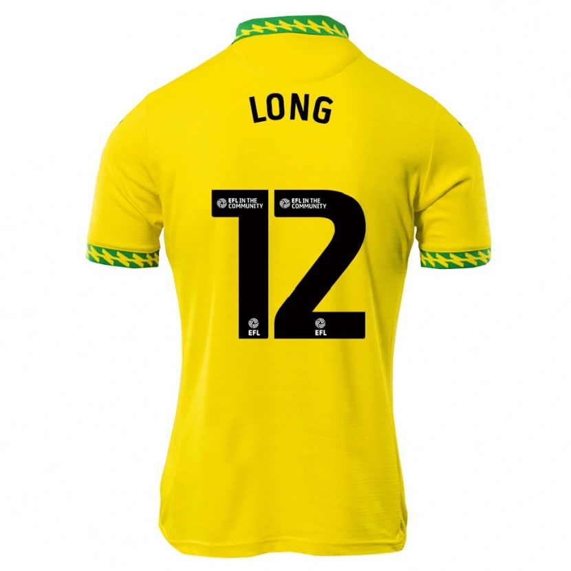 Danxen Dames George Long #12 Wit Groen Thuisshirt Thuistenue 2025/26 T-Shirt België