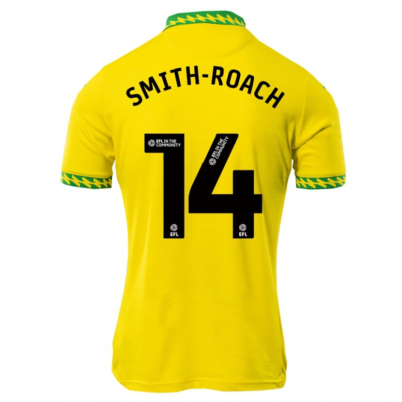 Danxen Dames Rio Smith-Roach #14 Wit Groen Thuisshirt Thuistenue 2025/26 T-Shirt België