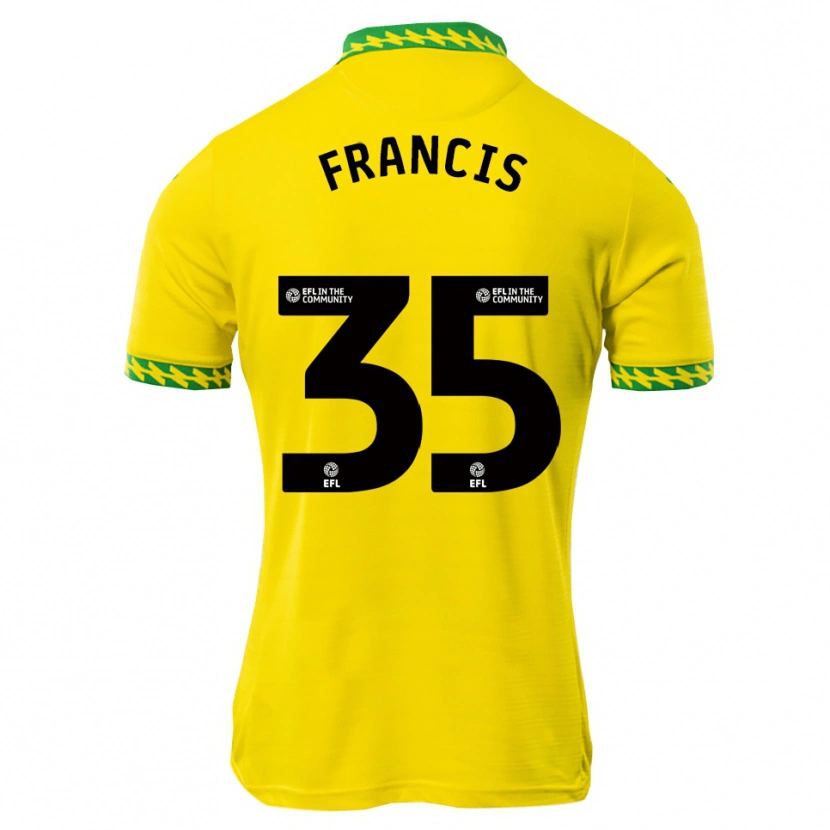 Danxen Dames Poppy Francis #35 Wit Groen Thuisshirt Thuistenue 2025/26 T-Shirt België