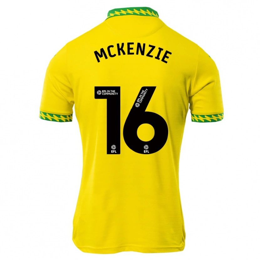 Danxen Dames Mason Mckenzie #16 Wit Groen Thuisshirt Thuistenue 2025/26 T-Shirt België