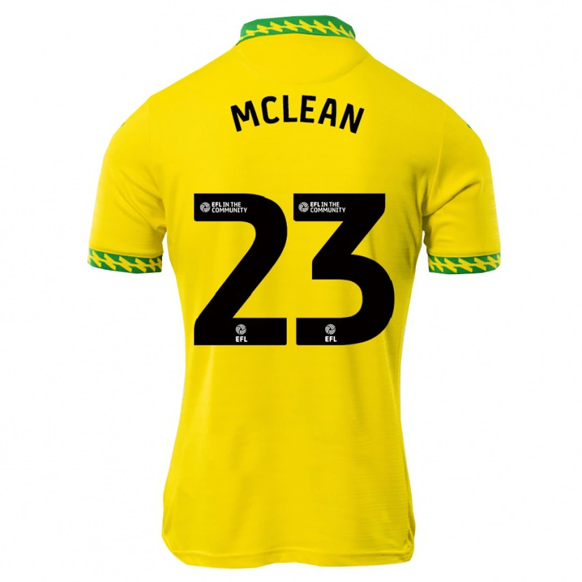 Danxen Dames Kenny Mclean #23 Wit Groen Thuisshirt Thuistenue 2025/26 T-Shirt België