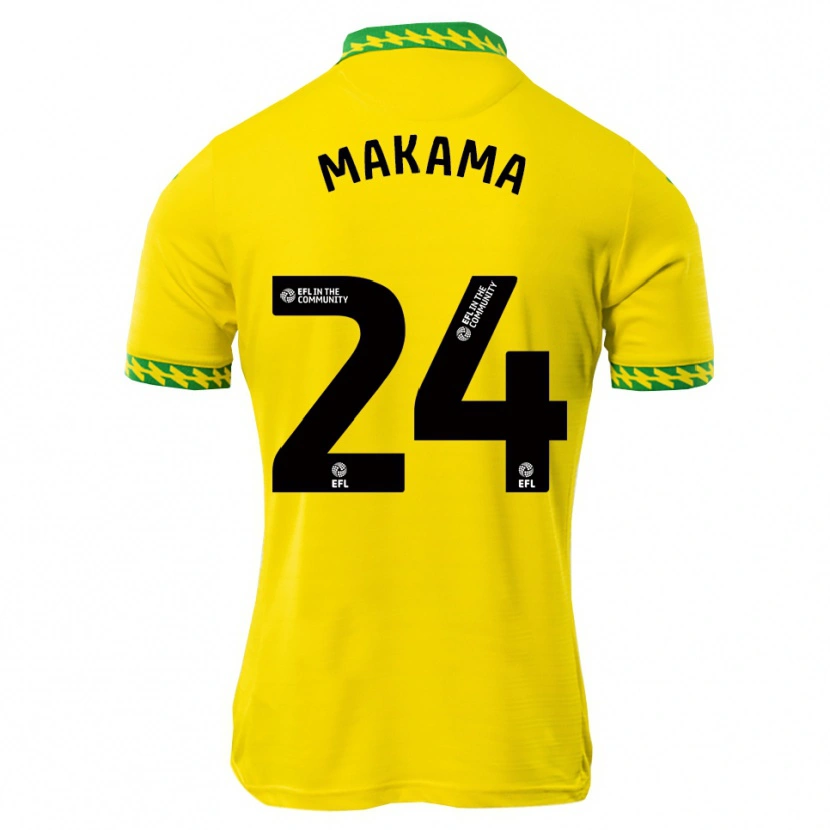Danxen Dames Jovon Makama #24 Wit Groen Thuisshirt Thuistenue 2025/26 T-Shirt België