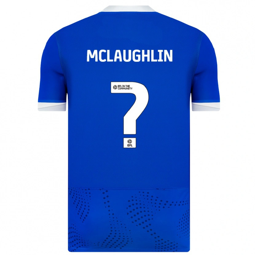 Danxen Dames Erin Mclaughlin #0 Blauw Wit Thuisshirt Thuistenue 2025/26 T-Shirt België