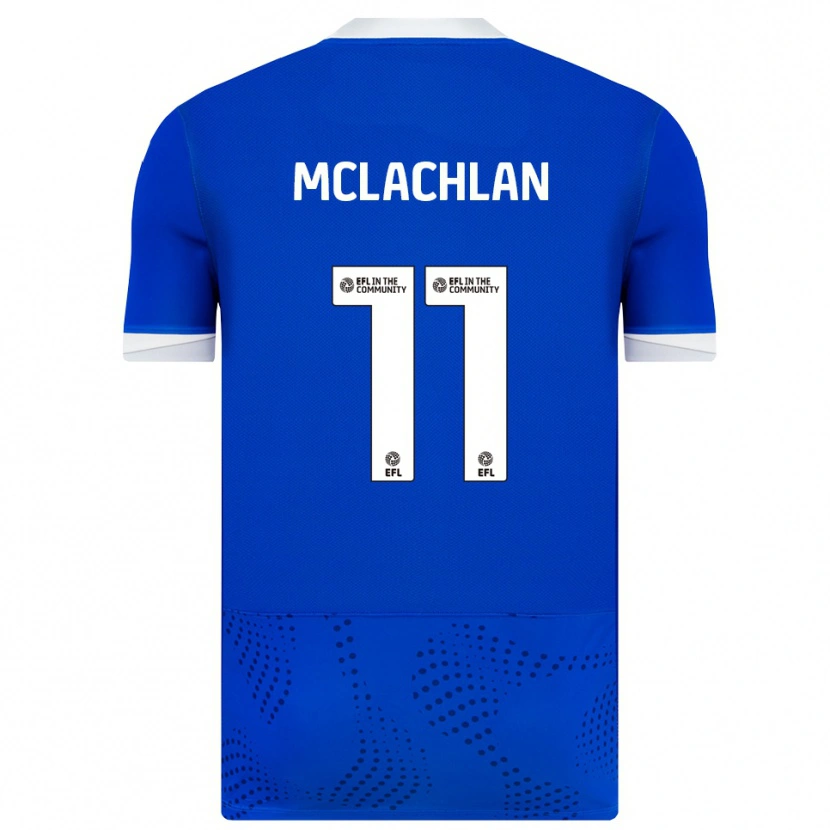 Danxen Dames Daisy Mclachlan #11 Blauw Wit Thuisshirt Thuistenue 2025/26 T-Shirt België